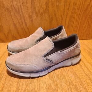 Skechers Memory foam SN 51502 Men's Suede Walking Comfort Shoes Brown Size 10.5